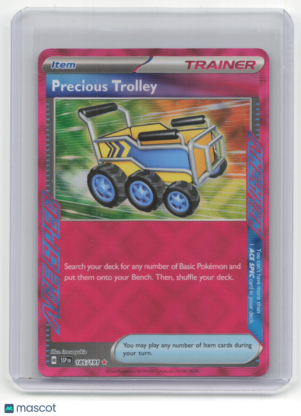2024 Pokemon Precious Trolley Surging Sparks #185/191