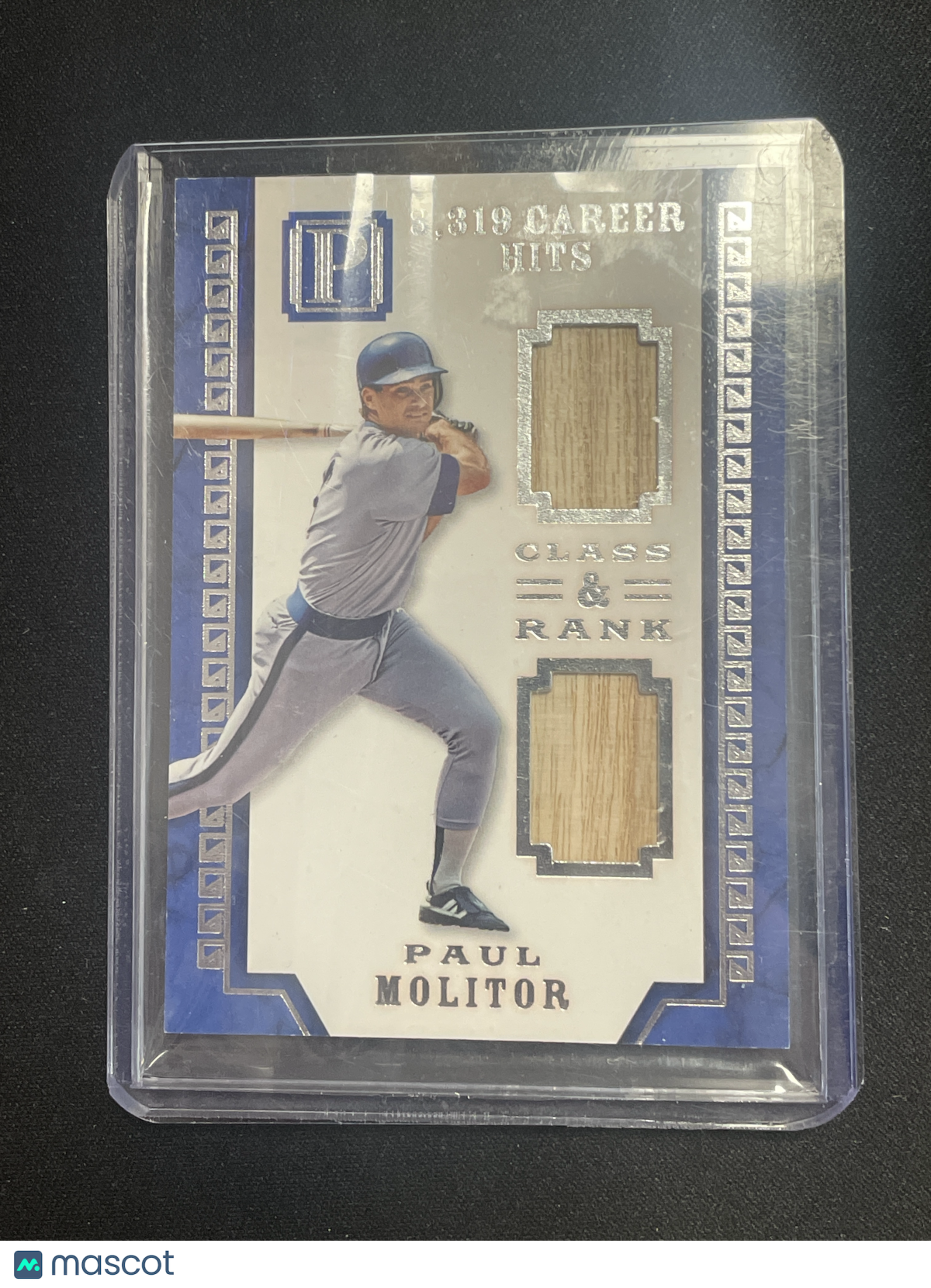 2016 Panini Pantheon Baseball Paul Molitor Relic /99