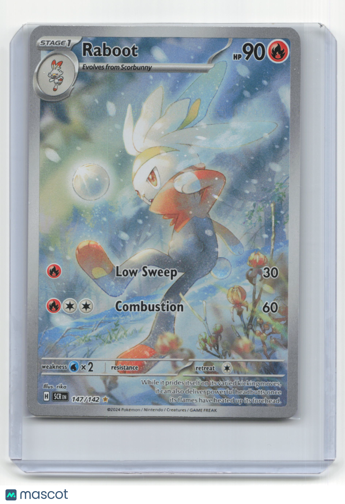 2024 Pokemon TCG Raboot Stellar Crown #147/142