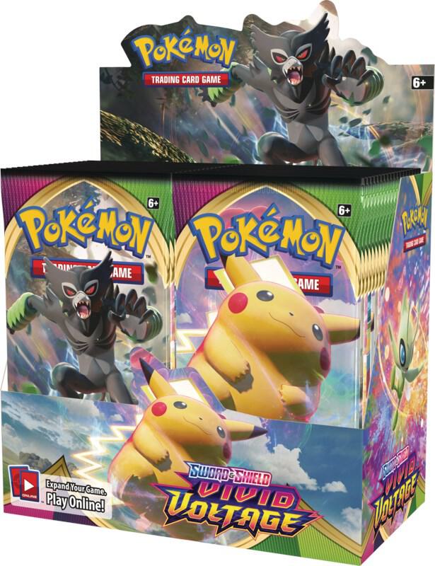 2020 Pokemon Sword & Shield Vivid Voltage Booster Pack