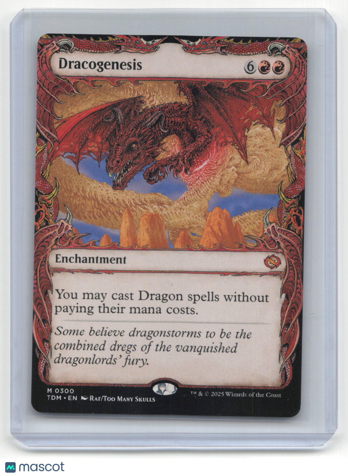 2025 Magic: The Gathering Dracogenesis Tarkir: Dragonstorm #0300 English