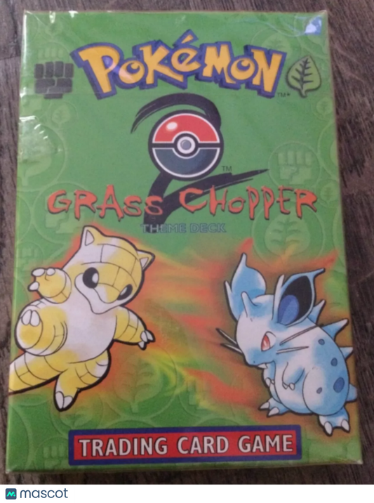 2000 Pokemon Grass Chopper (Base Set 2) Theme Deck
