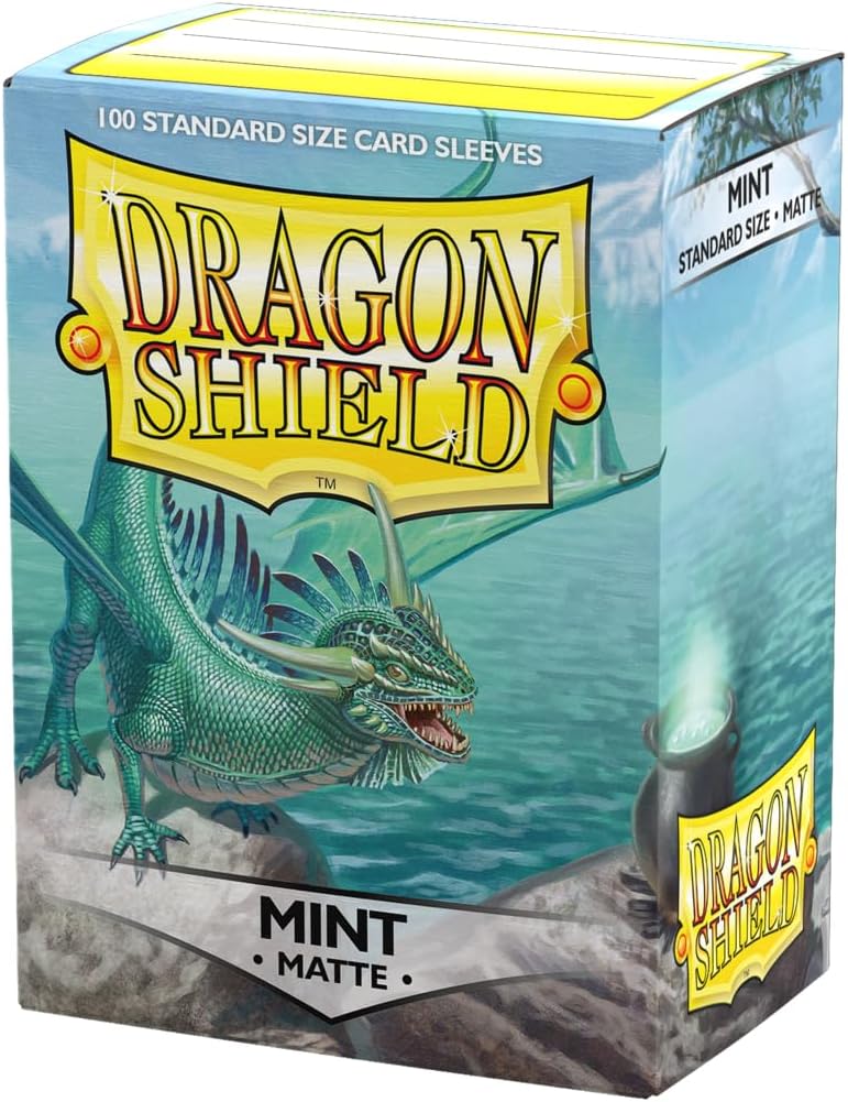 Dragon Shield Standard 20 Pt. Mint Matte Card Sleeves