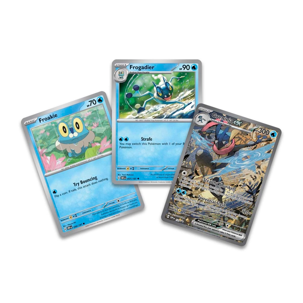2024 Pokemon Shrouded Fable Greninja ex Special Illustration Collection