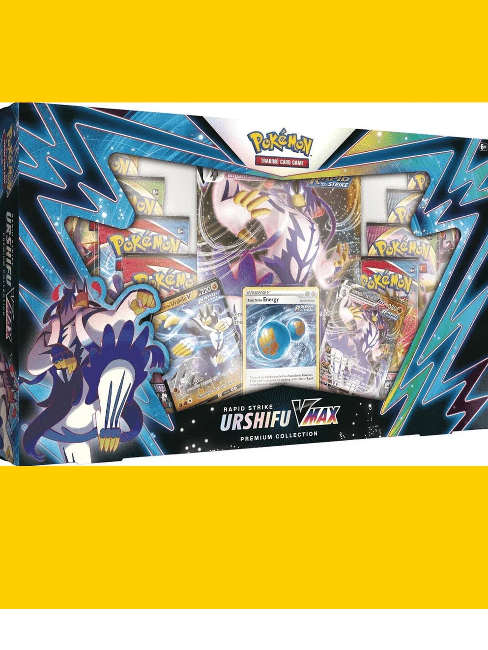 2021 Pokemon SWSH Rapid Strike Urshifu VMAX Premium Collection - Papa Joey's Collectibles