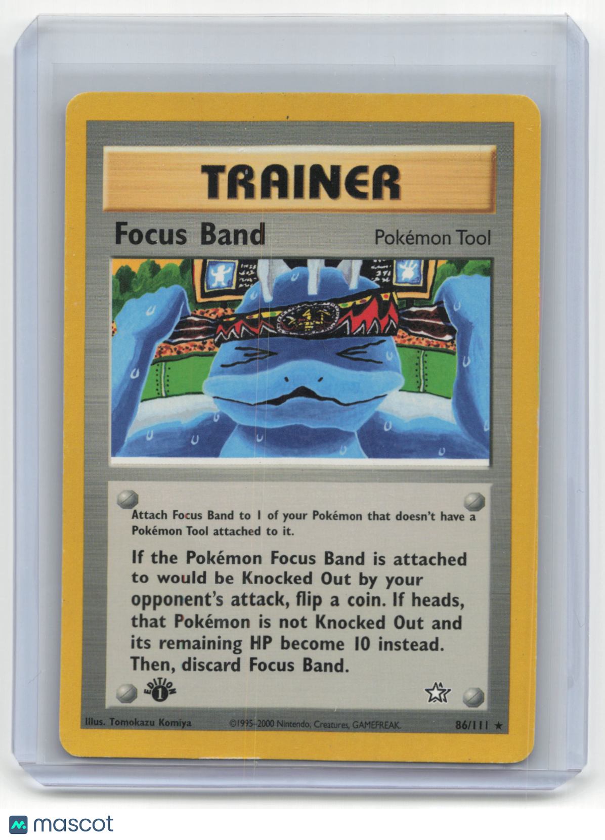 2000 Pokemon Focus Band Neo Genesis #86/111 Basic 1st Edition - Papa Joey's Collectibles