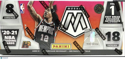 2020-21 Panini Mosaic Fast Break Basketball Hoibby Box