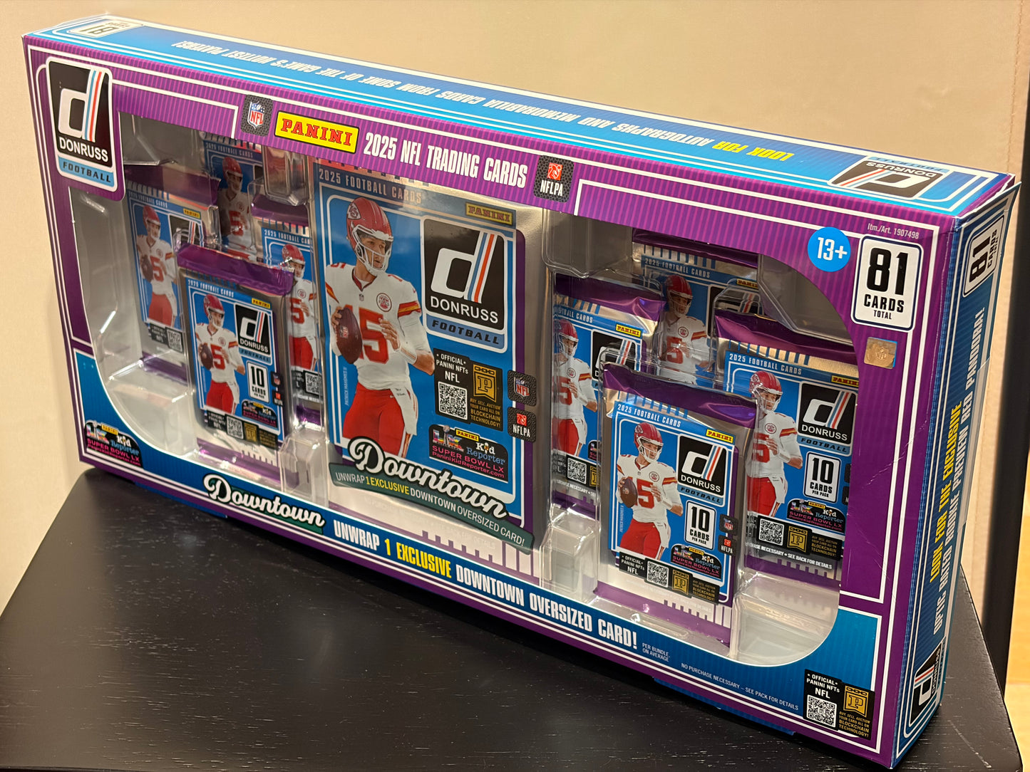 2025 Panini Donruss Football Bundle Box (Downtown Oversized Pack)