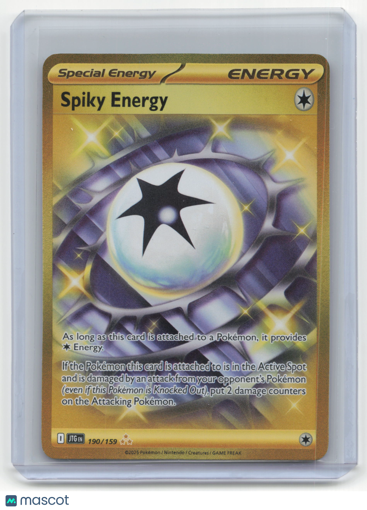 2025 Pokemon Spiky Energy Journey Together #190/159
