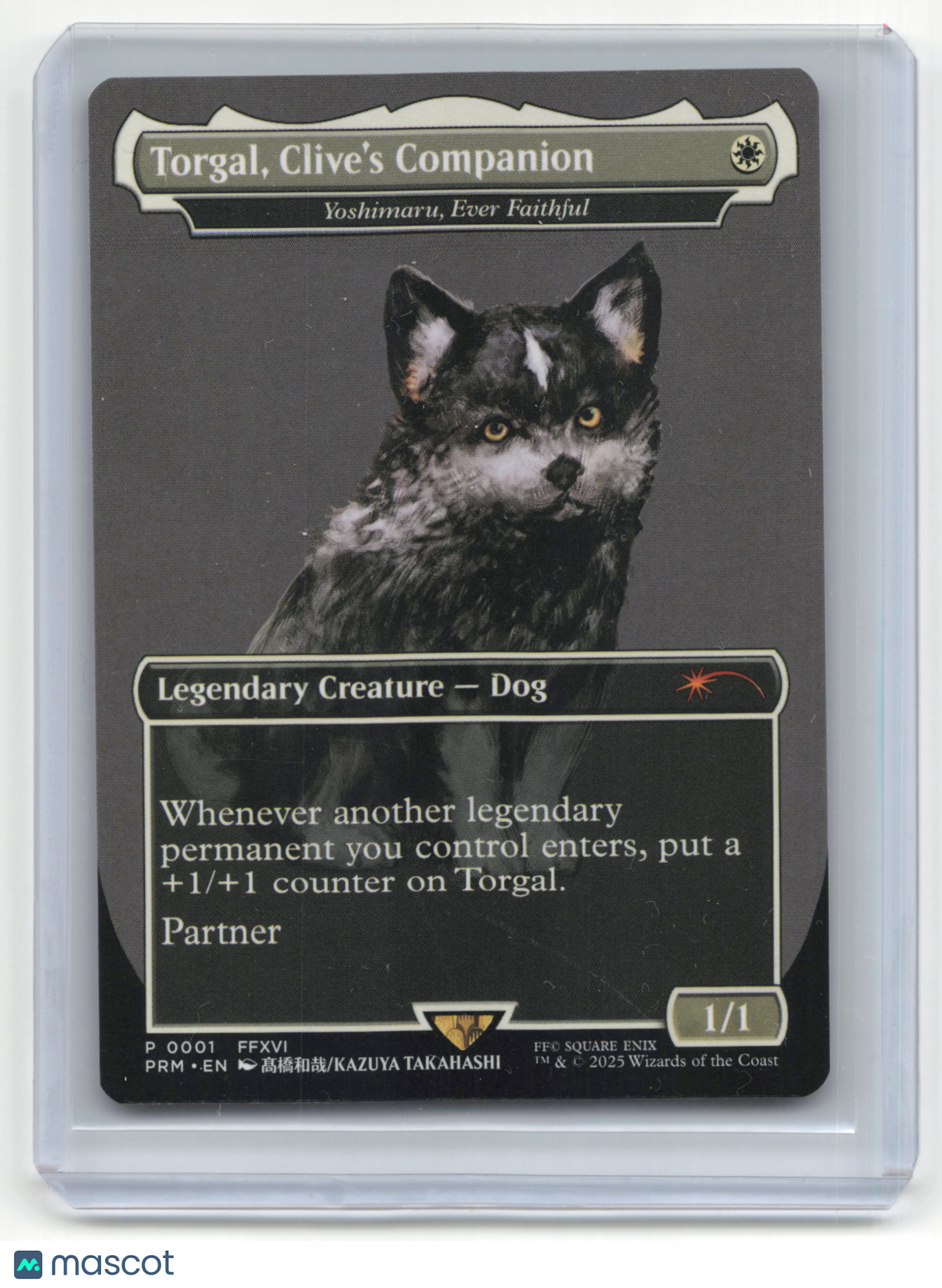 2025 Magic: The Gathering Torgal, Clive's Companion Final Fantasy #P 0001