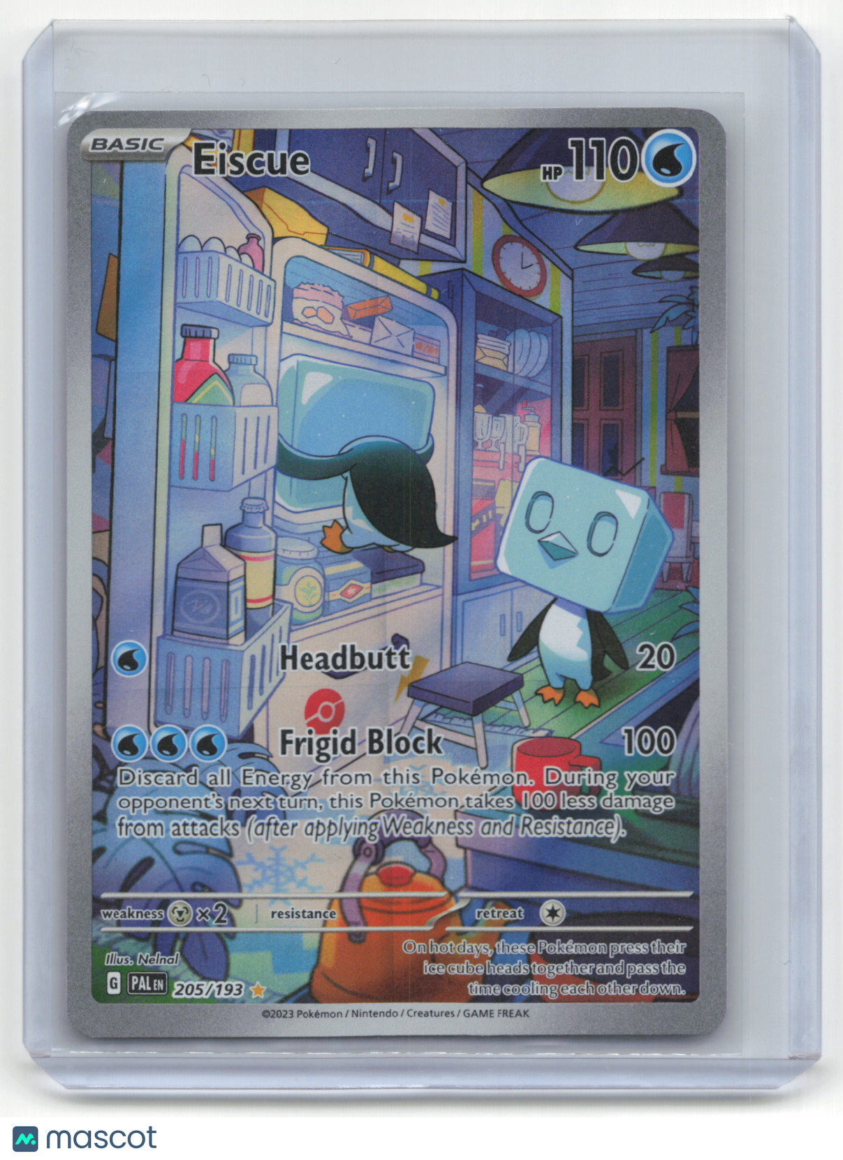 2023 Pokemon TCG Eiscue Paldea Evolved #205/193