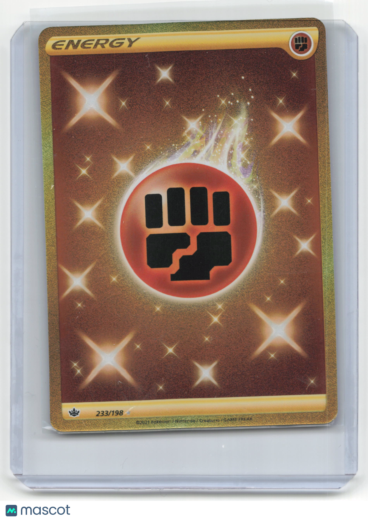 2021 Pokemon Energy Sword & Shield Chilling Reign #233/198