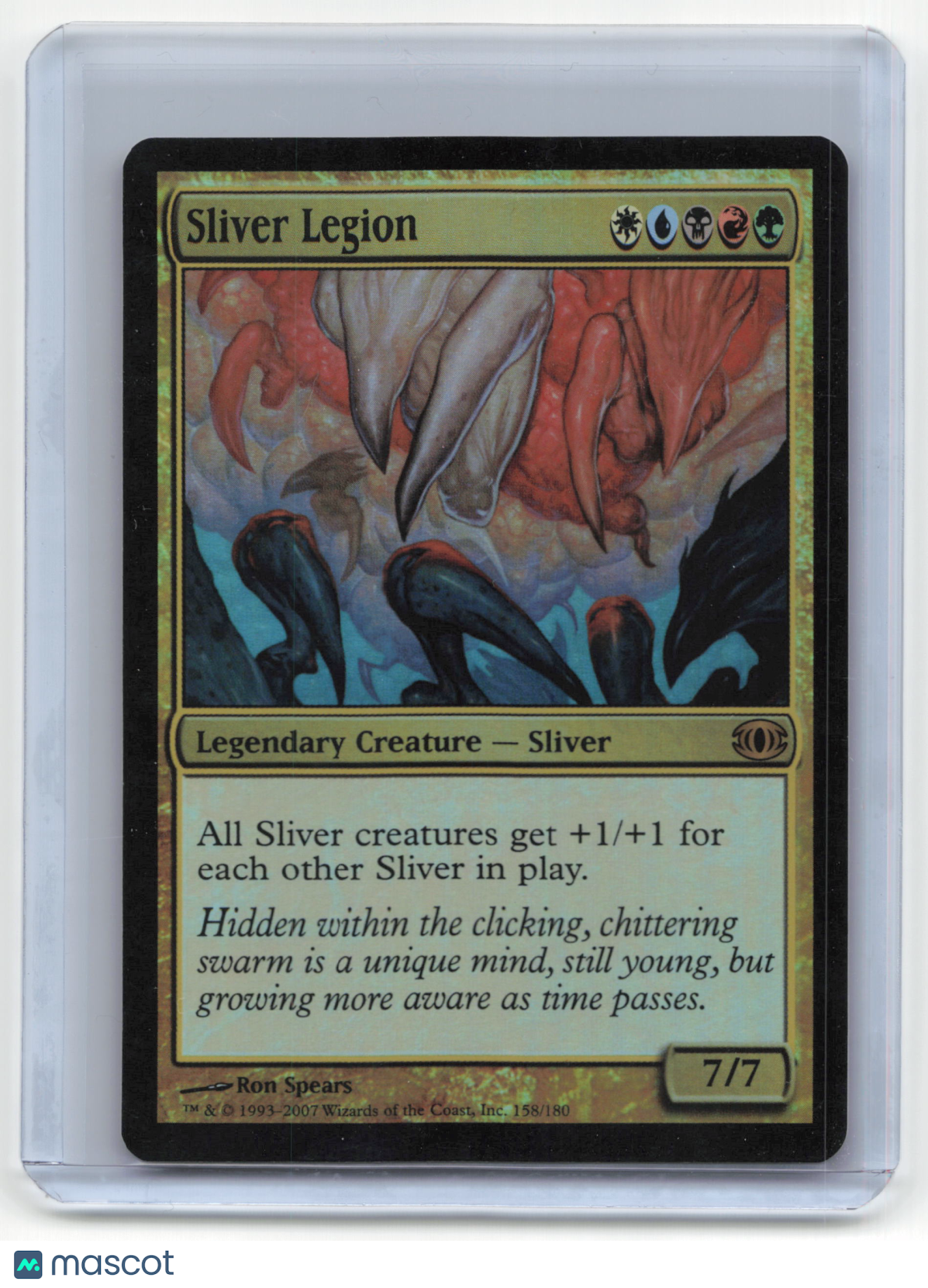 2007 Magic: The Gathering Sliver Legion Future Sight #158/180 LP Foil