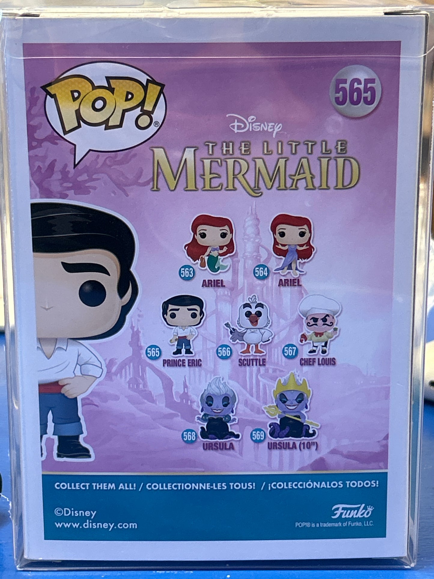 FunkoThe Little Mermaid Prince Eric # Very Good