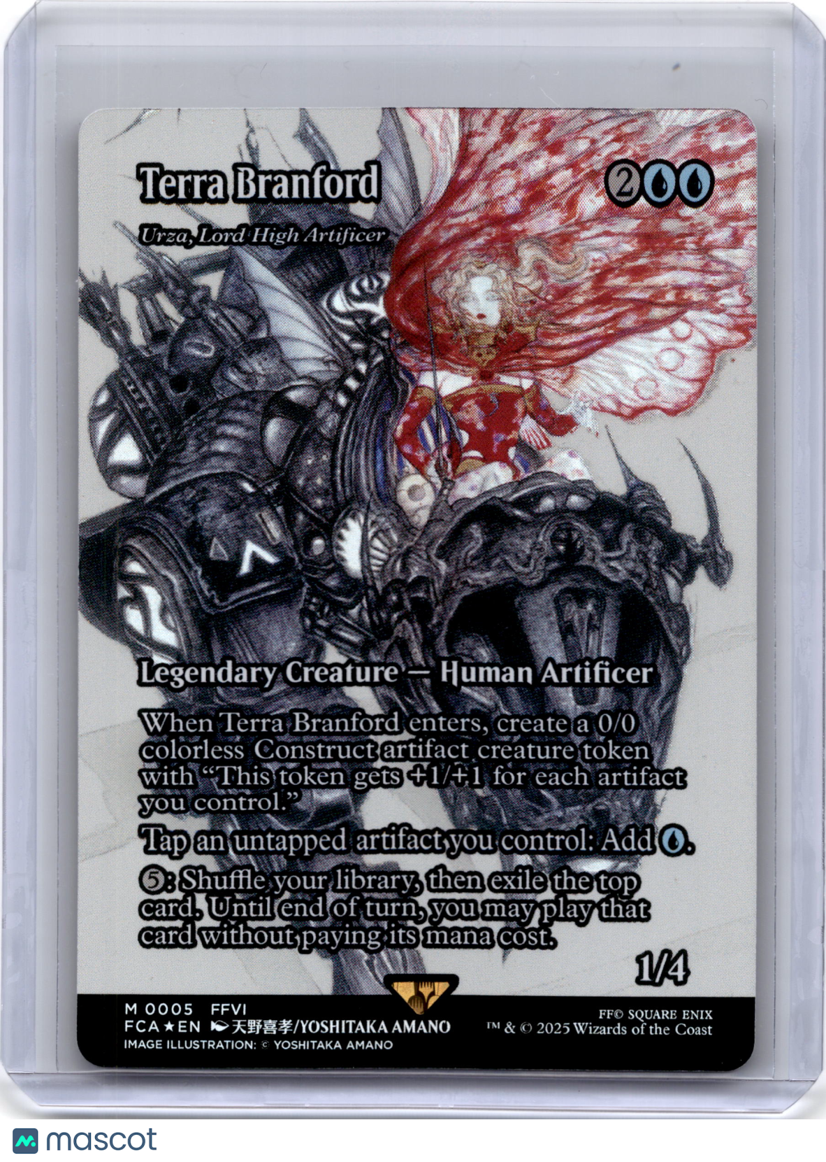 2025 Magic: The Gathering Terra Branford Final Fantasy #M 0005 Foil