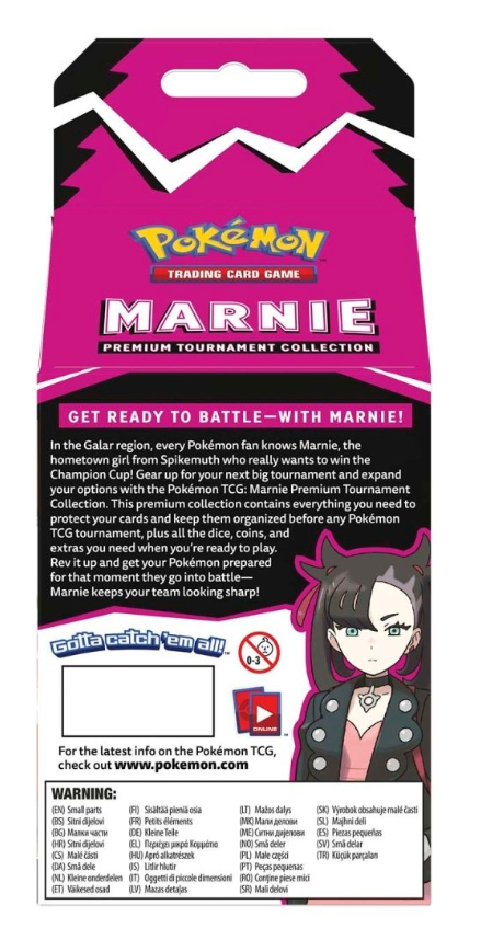 2022 Pokemon Sword & Shield Marnie Premium Tournament Collection