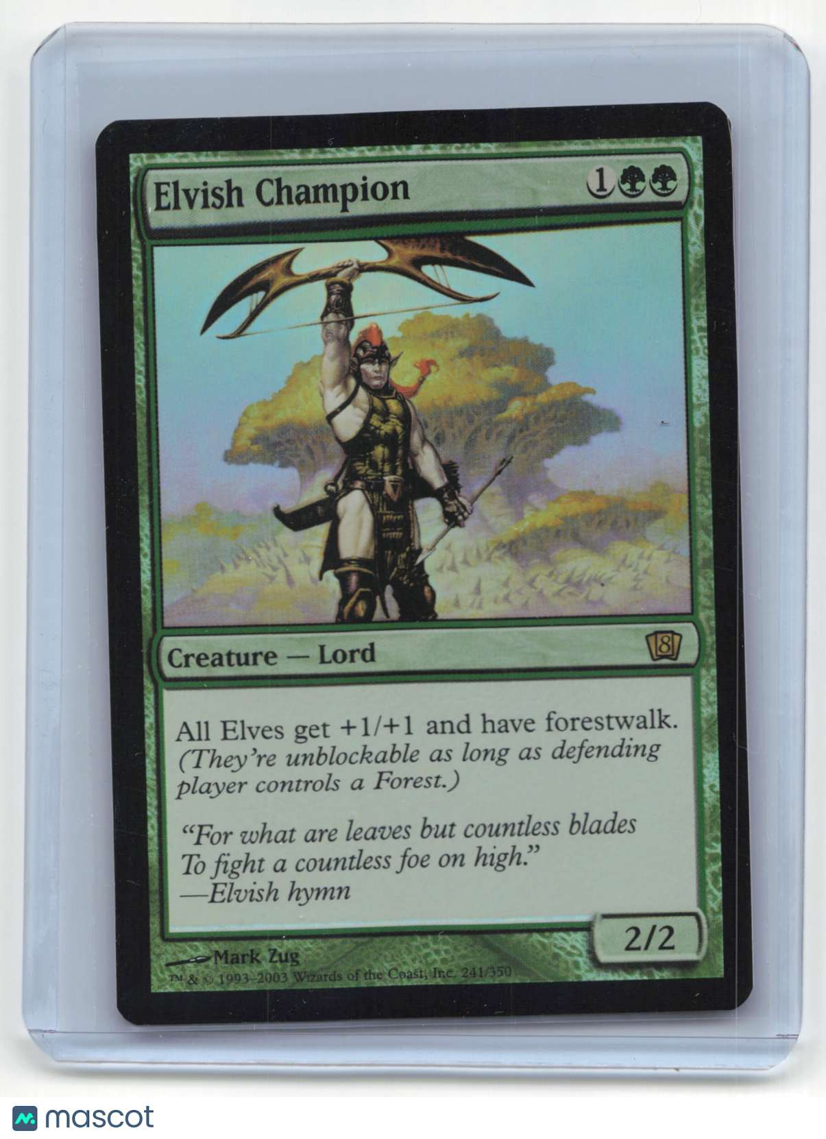 2003 Magic: The Gathering Elvish Champion 8th Edition #241/350 Foil
