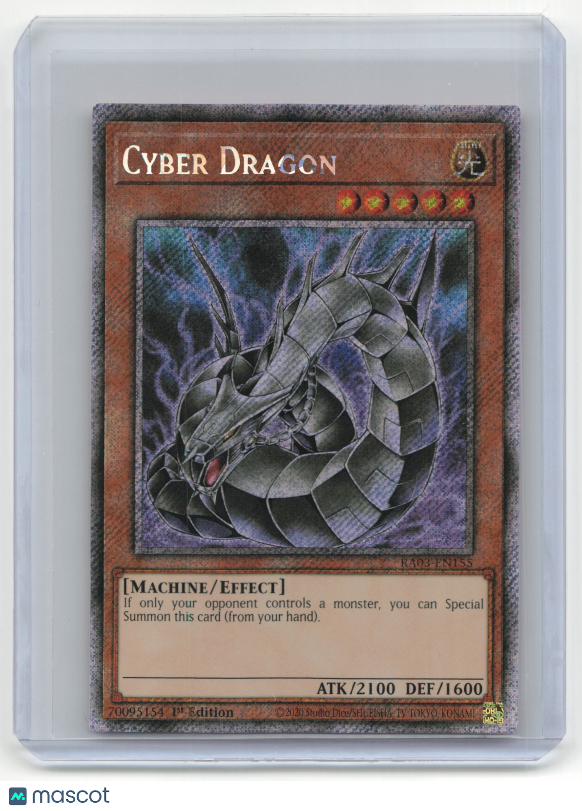 2024 Yu-Gi-Oh! Cyber Dragon QC Bonanza #RA03-EN155 PSR - Papa Joey's Collectibles