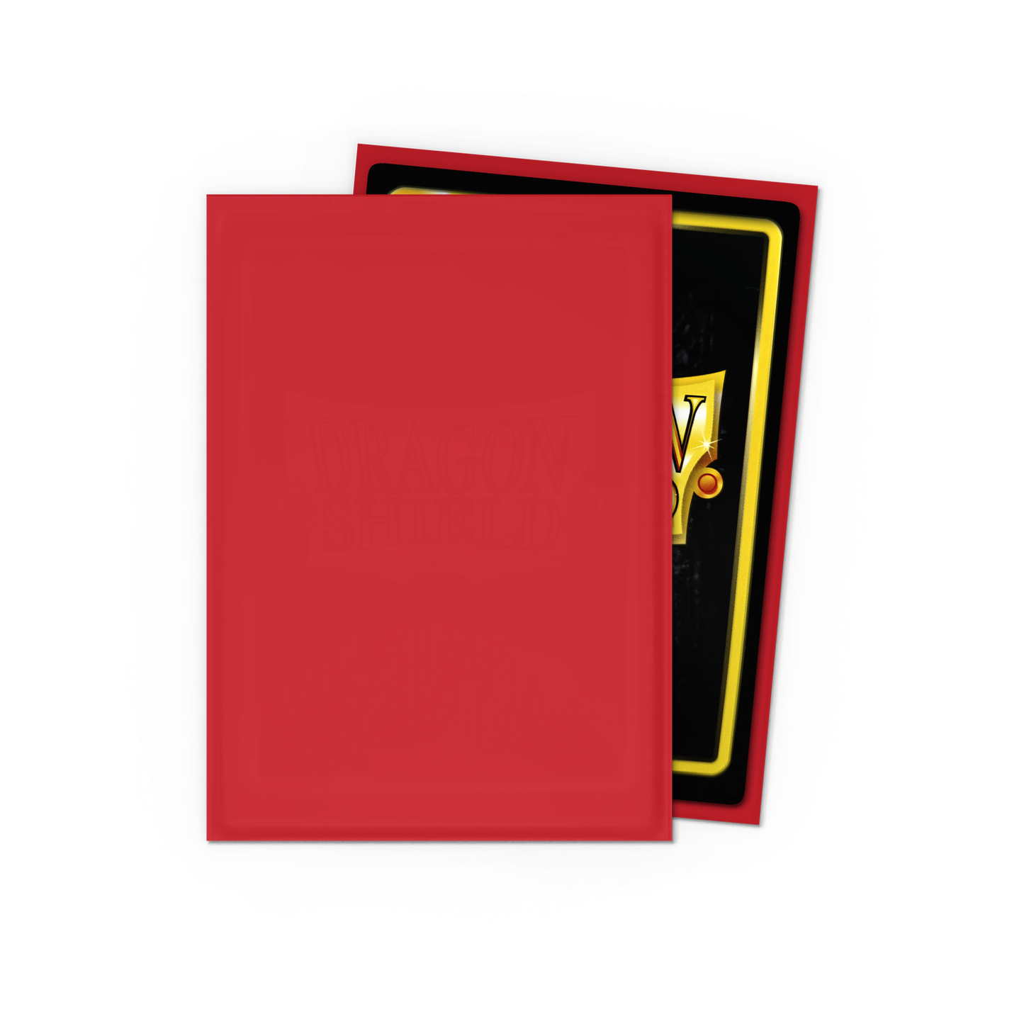 Dragon Shield Standard 20 Pt. Crimson Classic Card Sleeves 100 Ct - Papa Joey's Collectibles