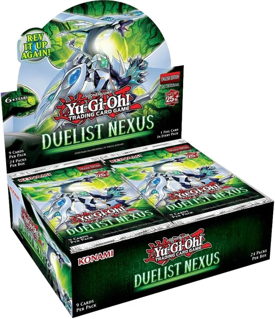 2023 YuGiOh! Duelist Nexus 25th Quarter Century 1st Edition Booster Pack