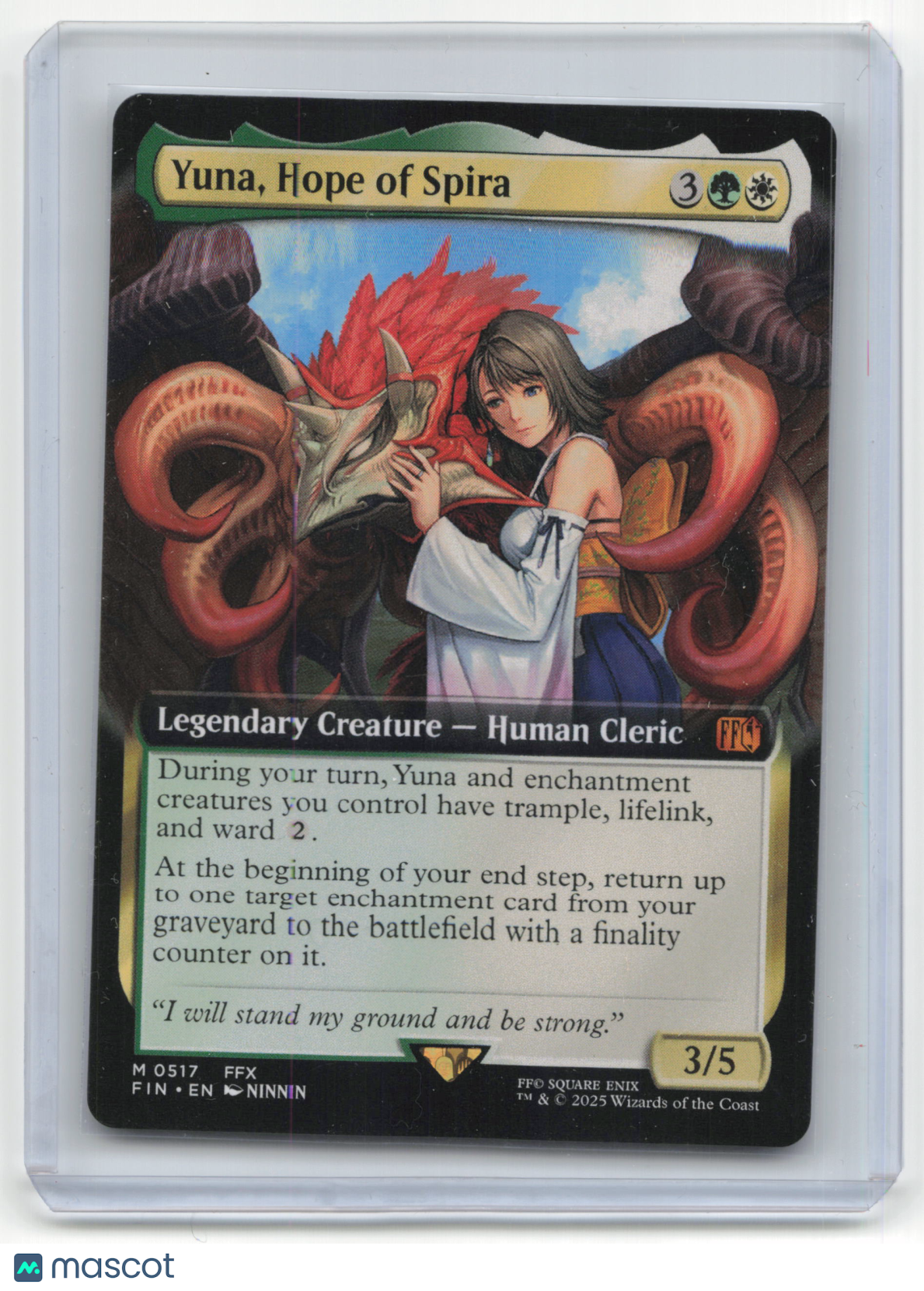 2025 Magic: The Gathering Yuna Final Fantasy #M 0517