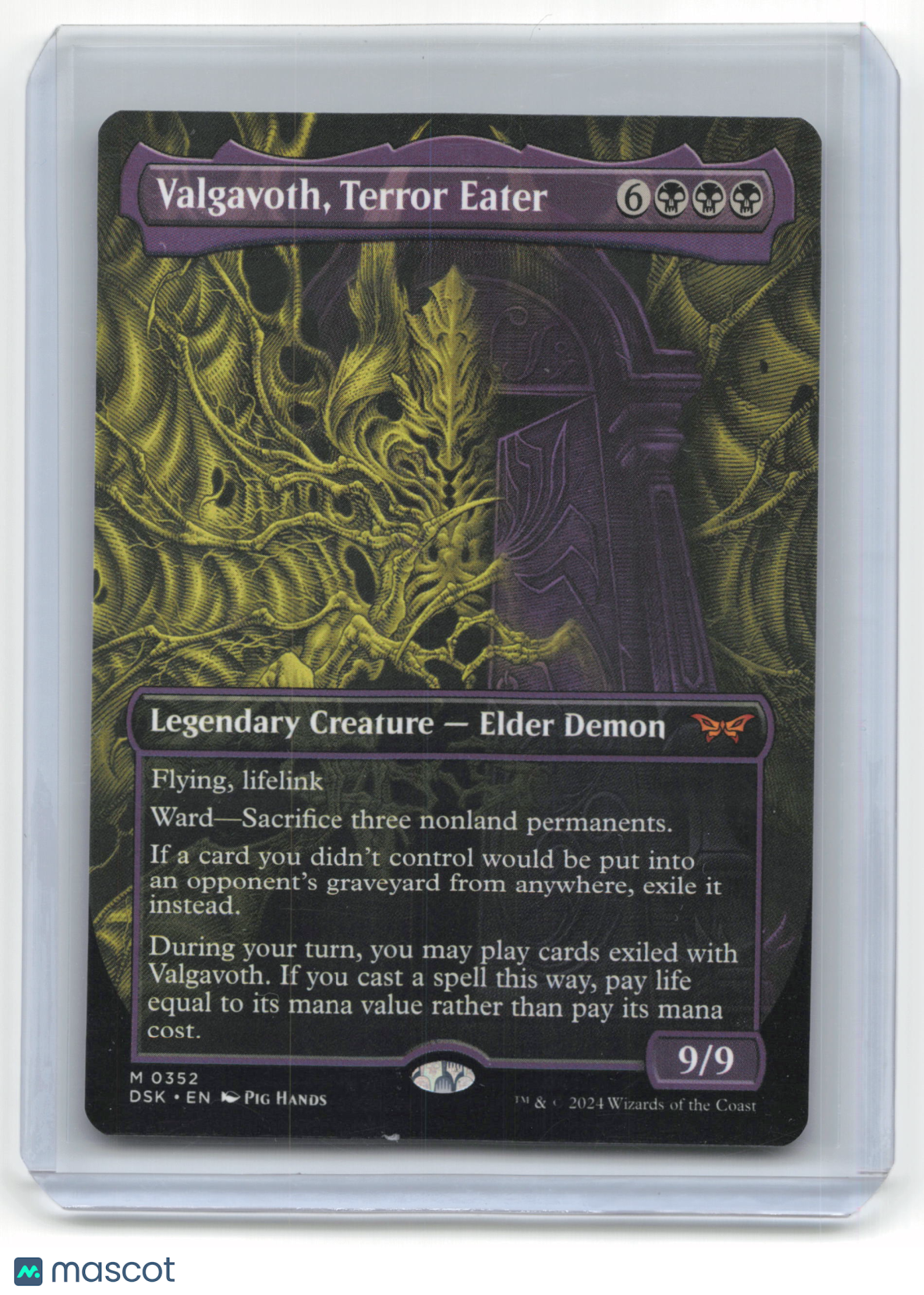 2024 Magic: The Gathering Valgavoth, Terror Eater Duskmourn #M 0352