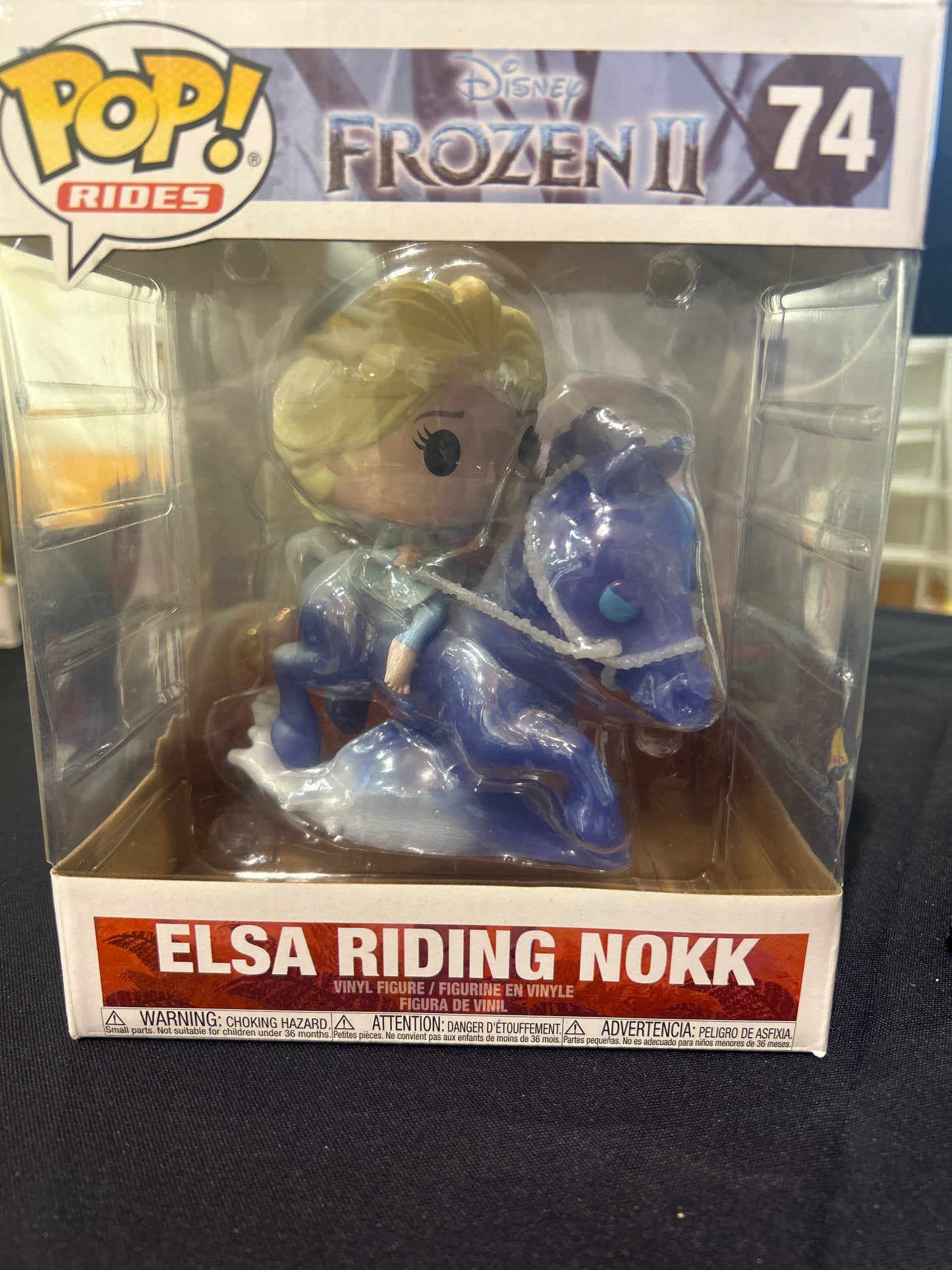 POP! Rides Frozen II 74 ELSA RIDING NOKK