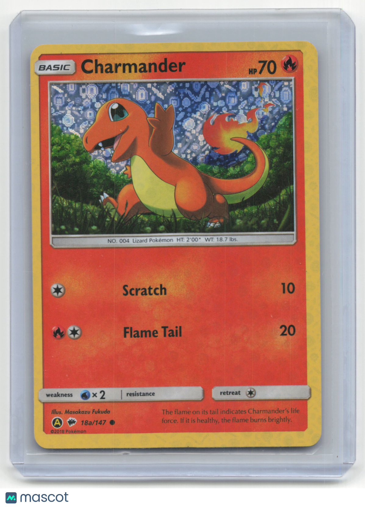 2018 Charmander Pokemon Promos #18a/147 Near Mint