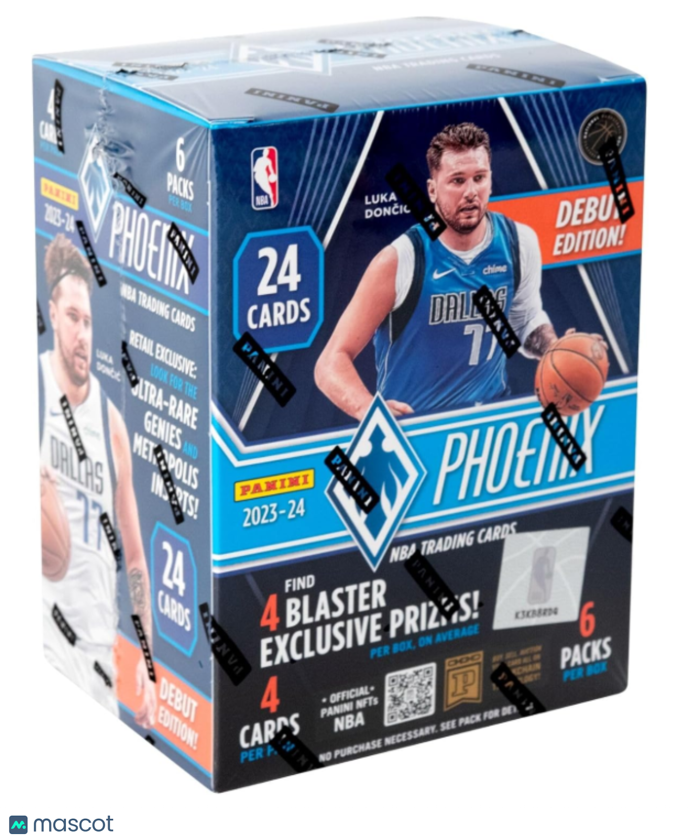 2023-2024 Panini Phoenix Basketball Debut Edition Hobby Box