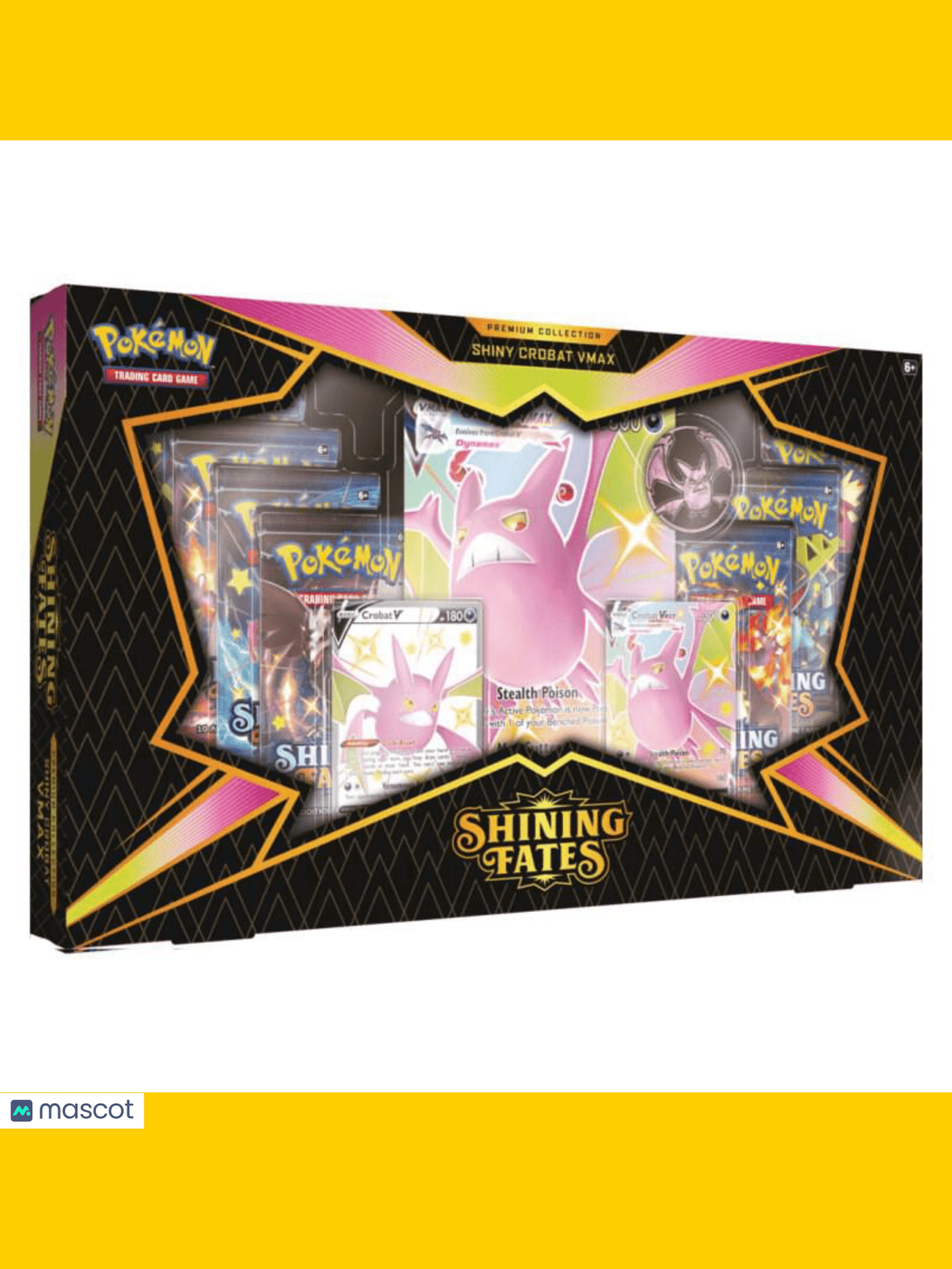 Pokemon Shining Fates Premium Collection (Shiny Crobat) Box