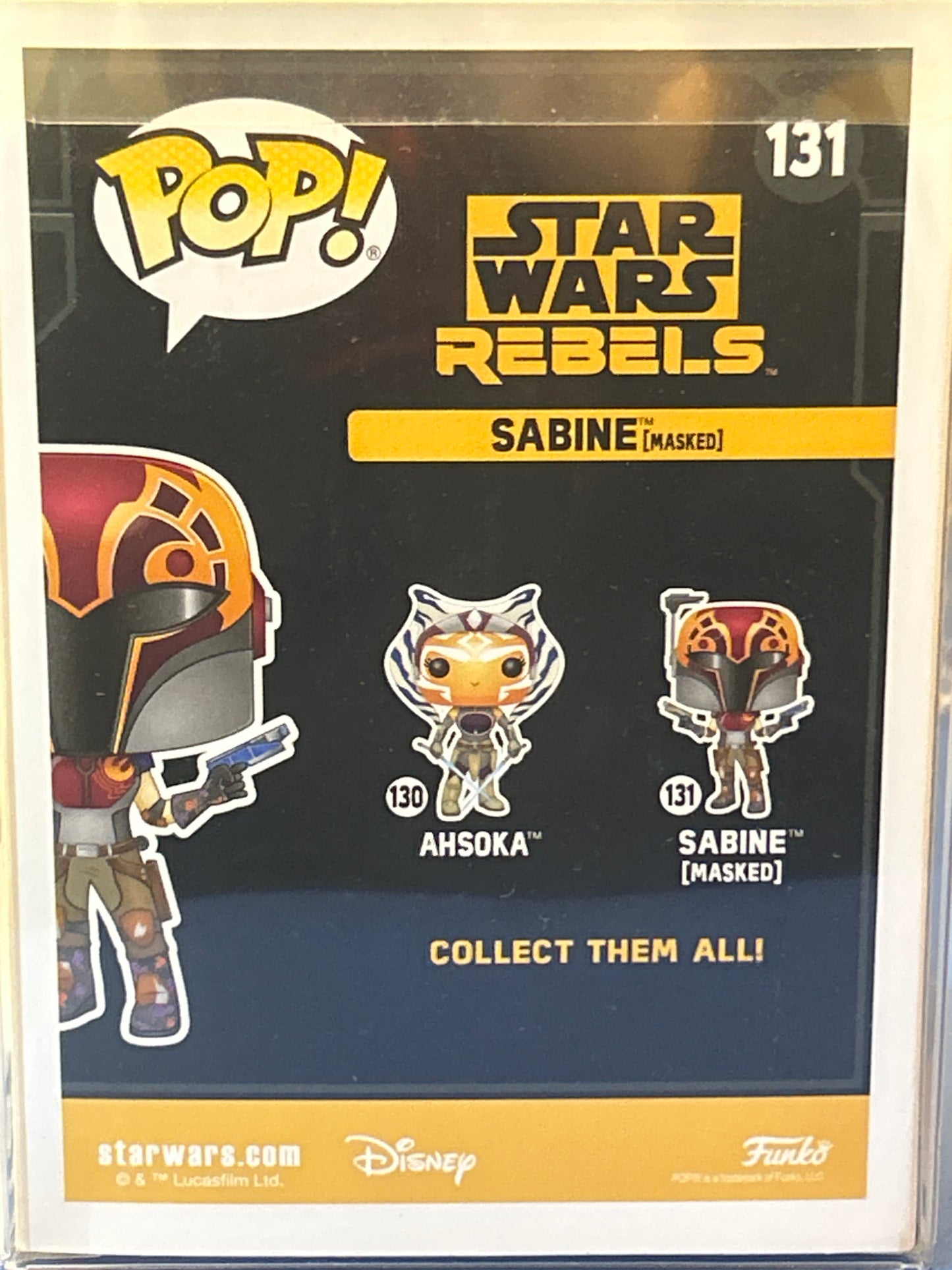FunkoStar Wars: Rebels Sabine (Masked) # Very Good Walgreens - Papa Joey's Collectibles