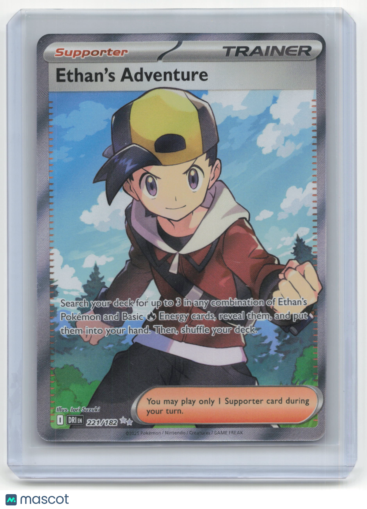 2025 Pokemon Ethan's Adventure Destined Rivals #221/182