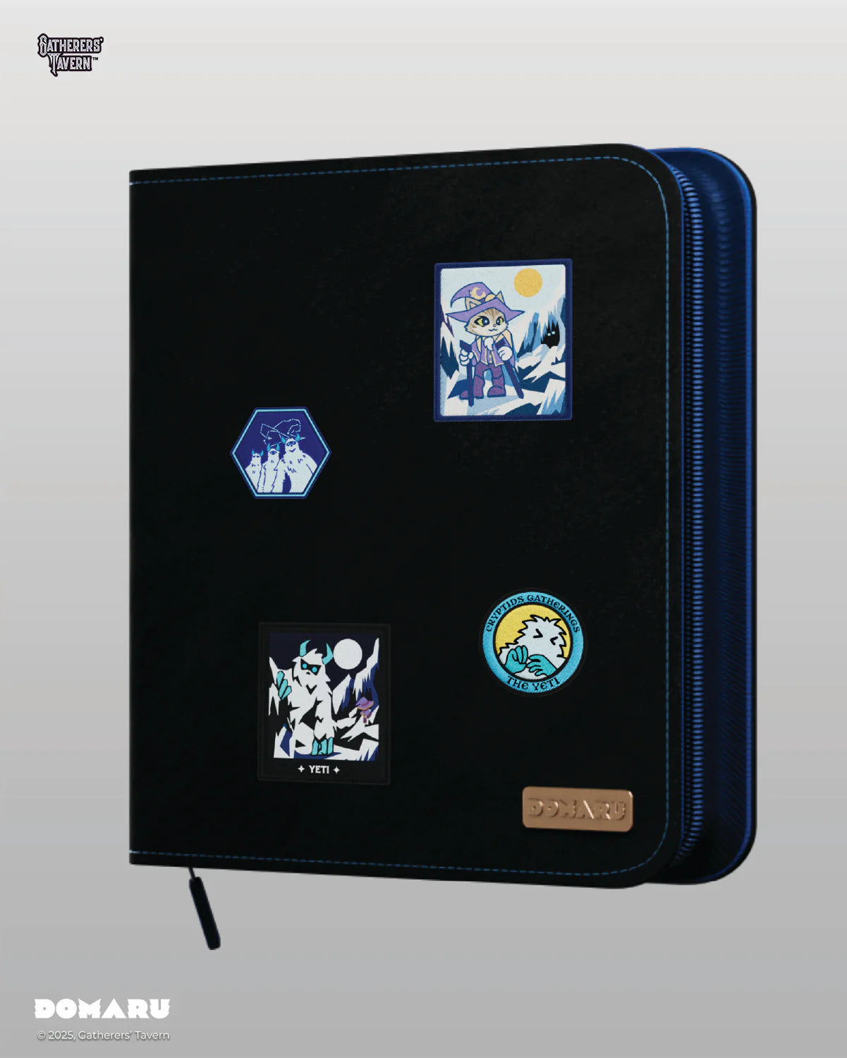 DOMARU Deco Patch Binder Cryptids Collection - Mountain Mist (12-Pocket)