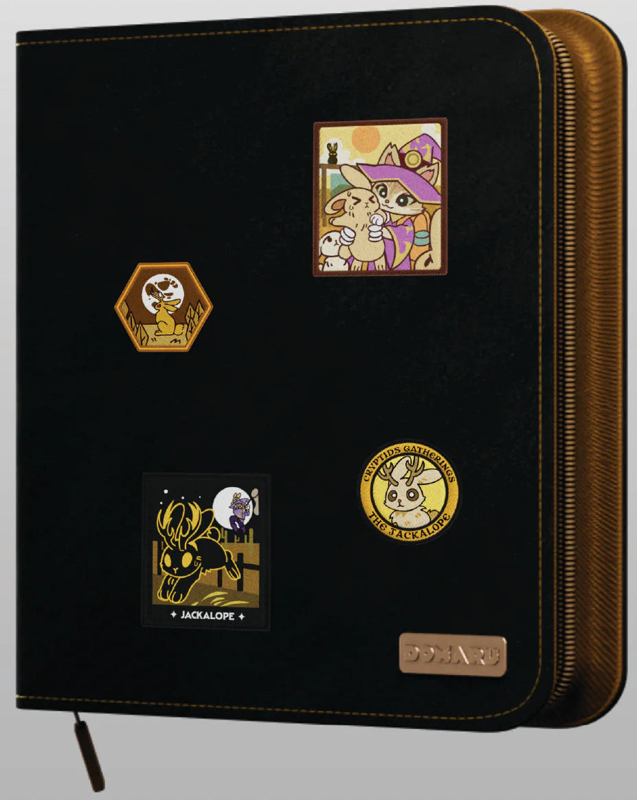 DOMARU Deco Patch Binder Cryptids Collection - Explorer's Tail (12-Pocket)