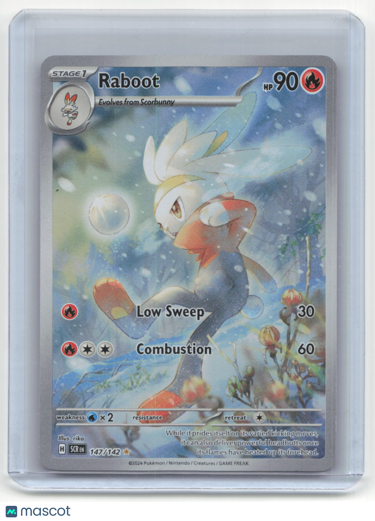 2024 Pokemon TCG Raboot Stellar Crown #147/142