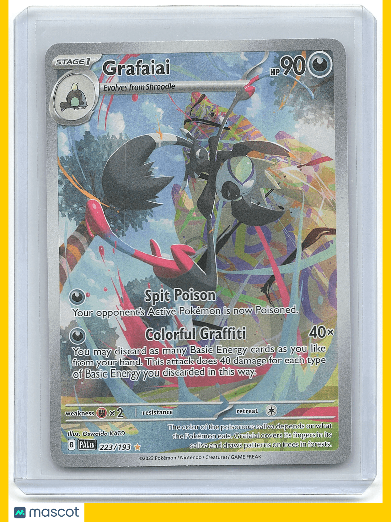 2023 Pokémon Grafaiai #223/193