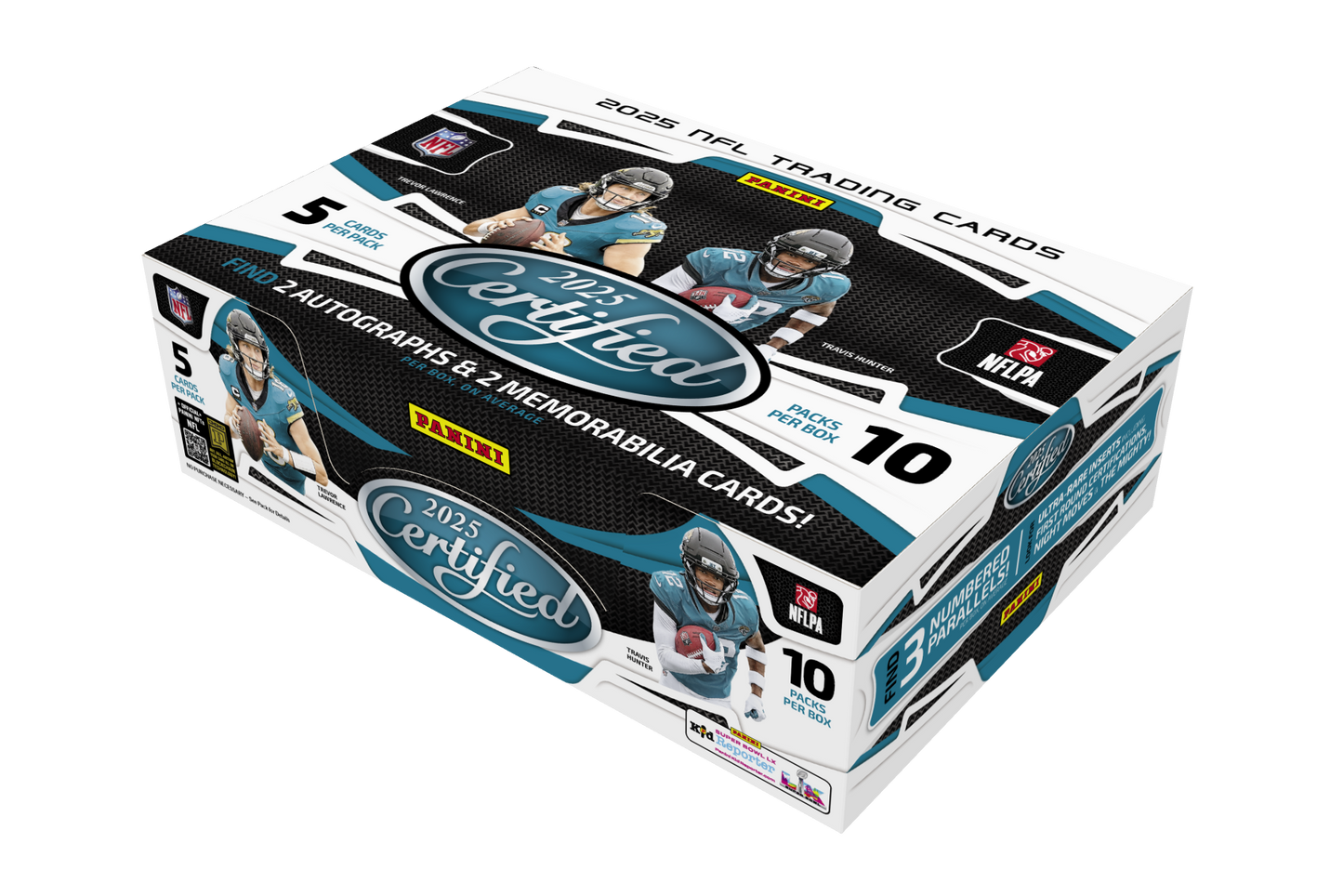 2025 Panini Certified Football Hobby Box