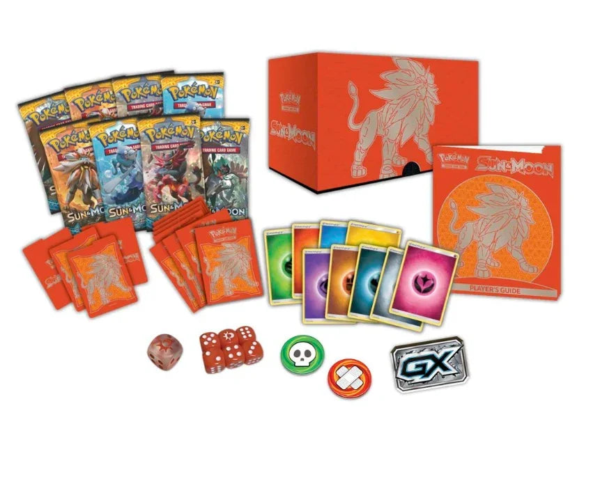 2017 Pokemon Sun & Moon Solgaleo Elite Trainer Box - Papa Joey's Collectibles