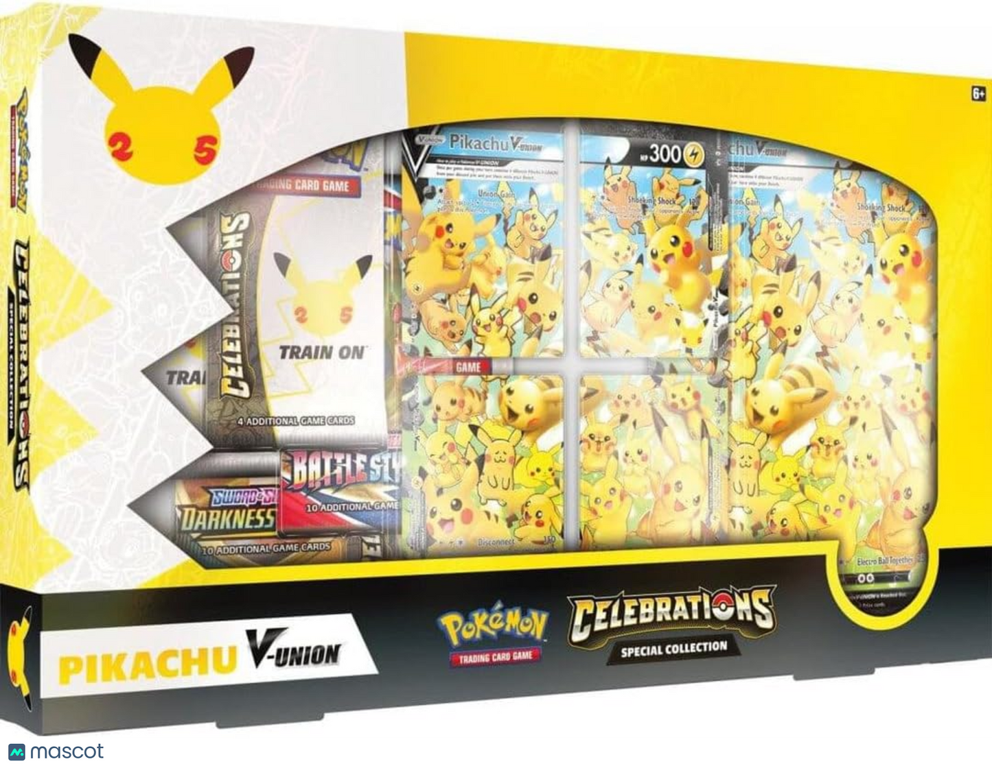 2021 Pokemon Celebrations Special Collection Pikachu V-Union Box