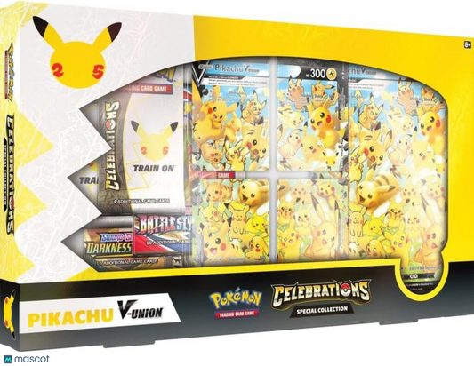 2021 Pokemon Celebrations Special Collection Pikachu V-Union Box