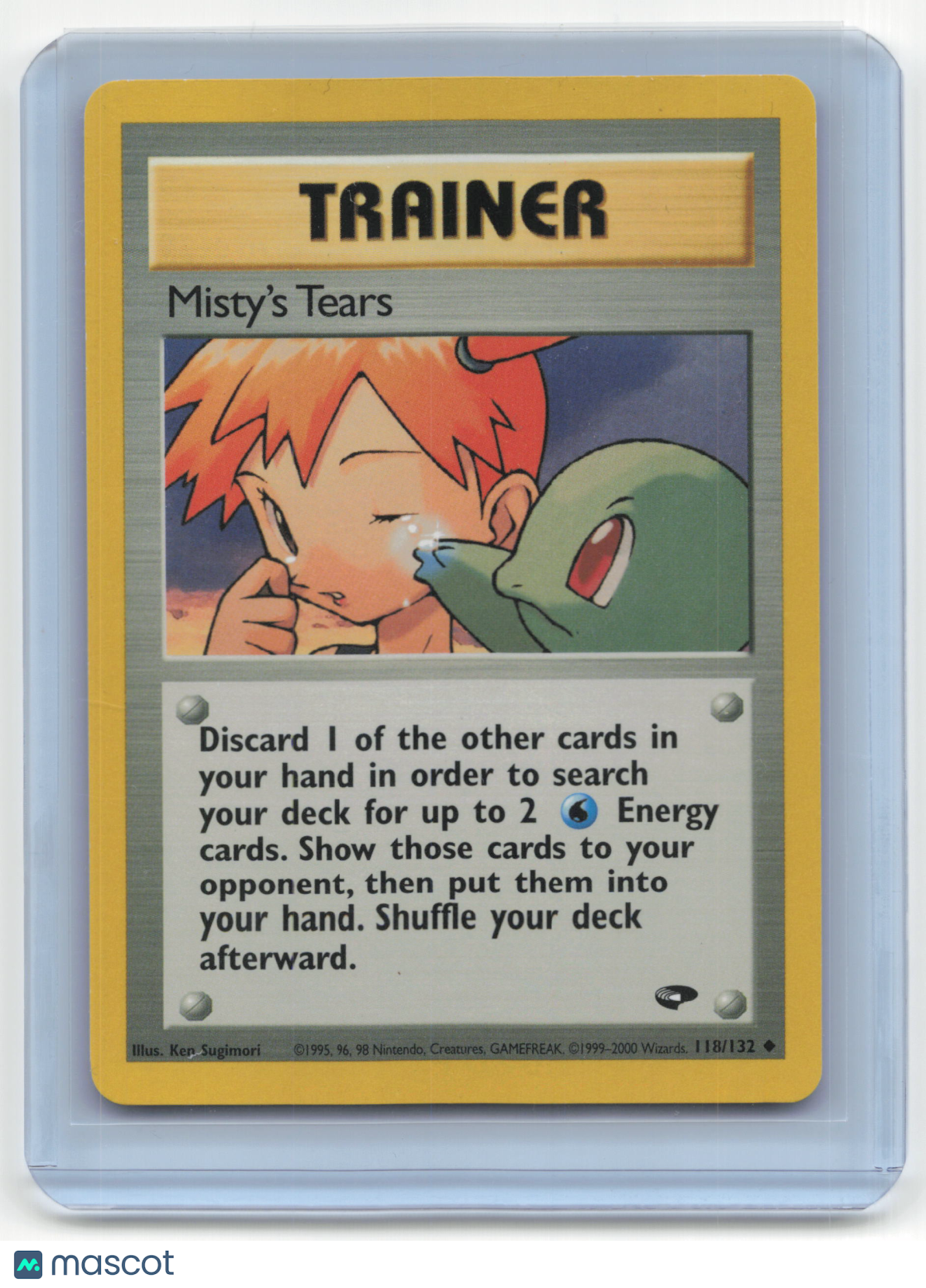 2000 Pokemon Misty's Tears Gym Challenge #118/132 Lightly Played