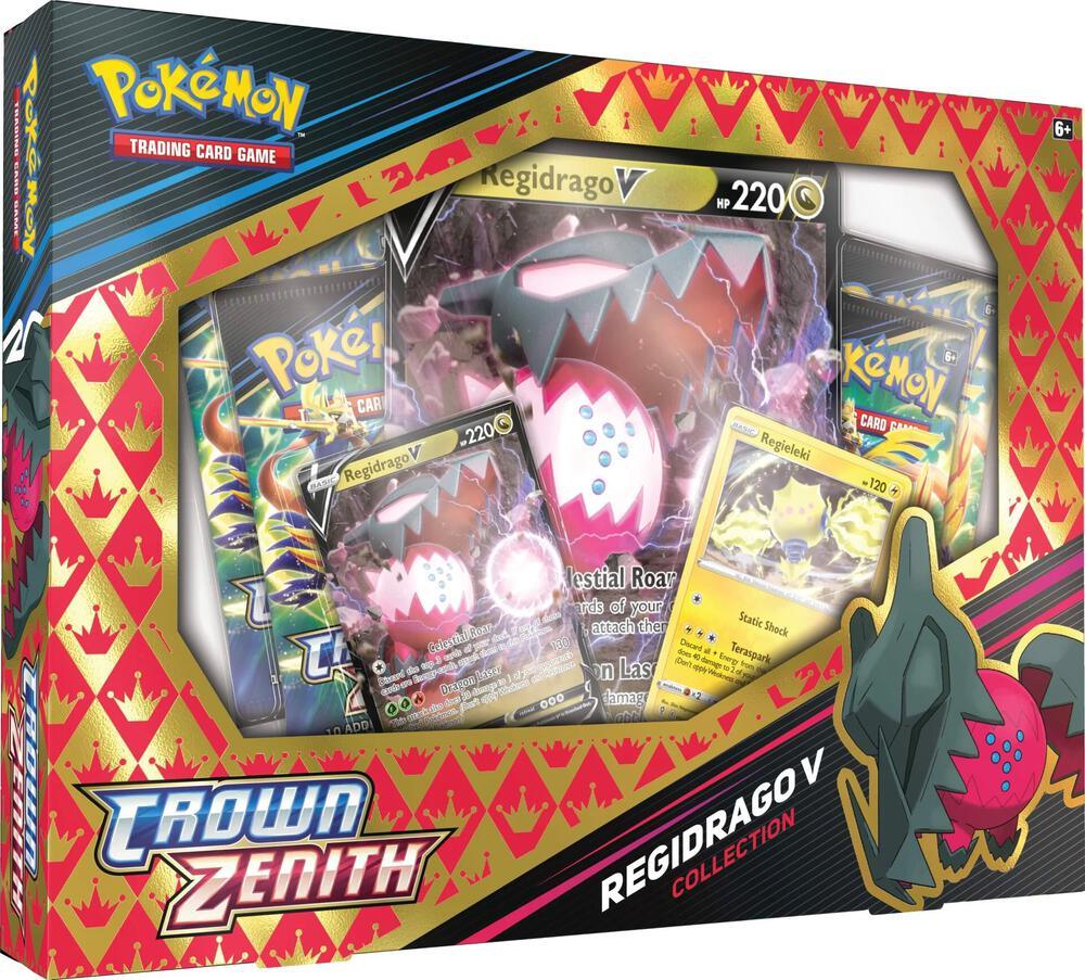 Pokemon Regidrago V Collection (Crown Zenith) Box - Papa Joey's Collectibles