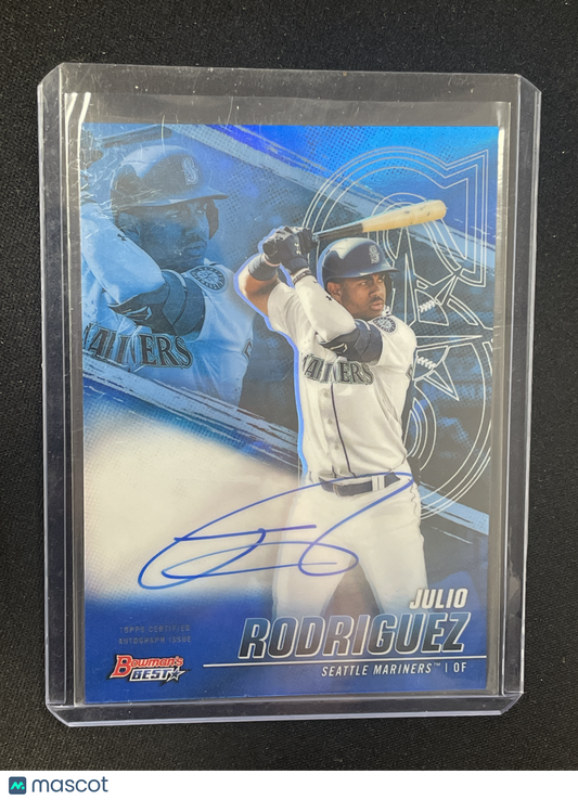 2021 Topps Bowman's Best Baseball Julio Rodriguez Autograph /150 #B21-JR