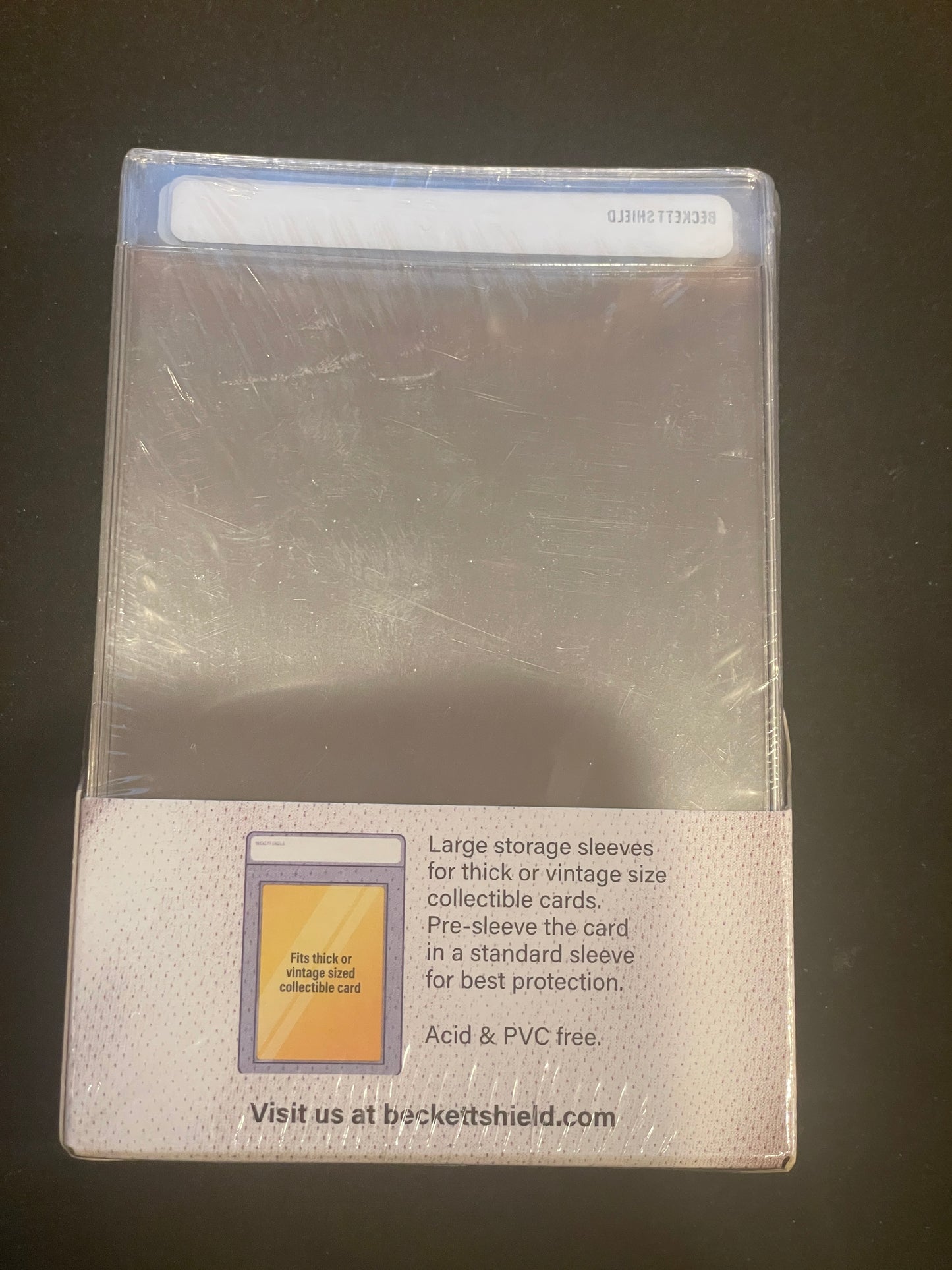 Beckett Shield Standard 130 Pt. Card Savers