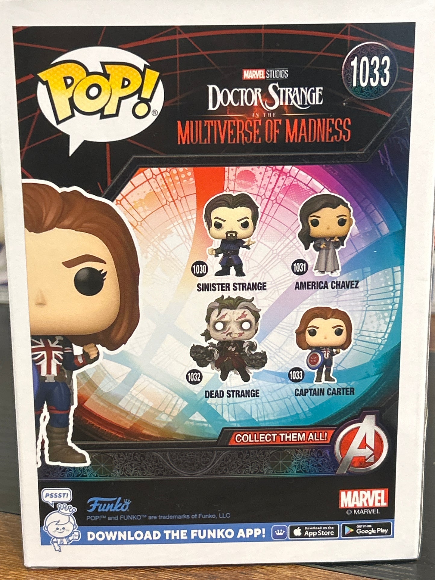 FunkoDoctor Strange in the Multiverse of Madness Captain Carter #