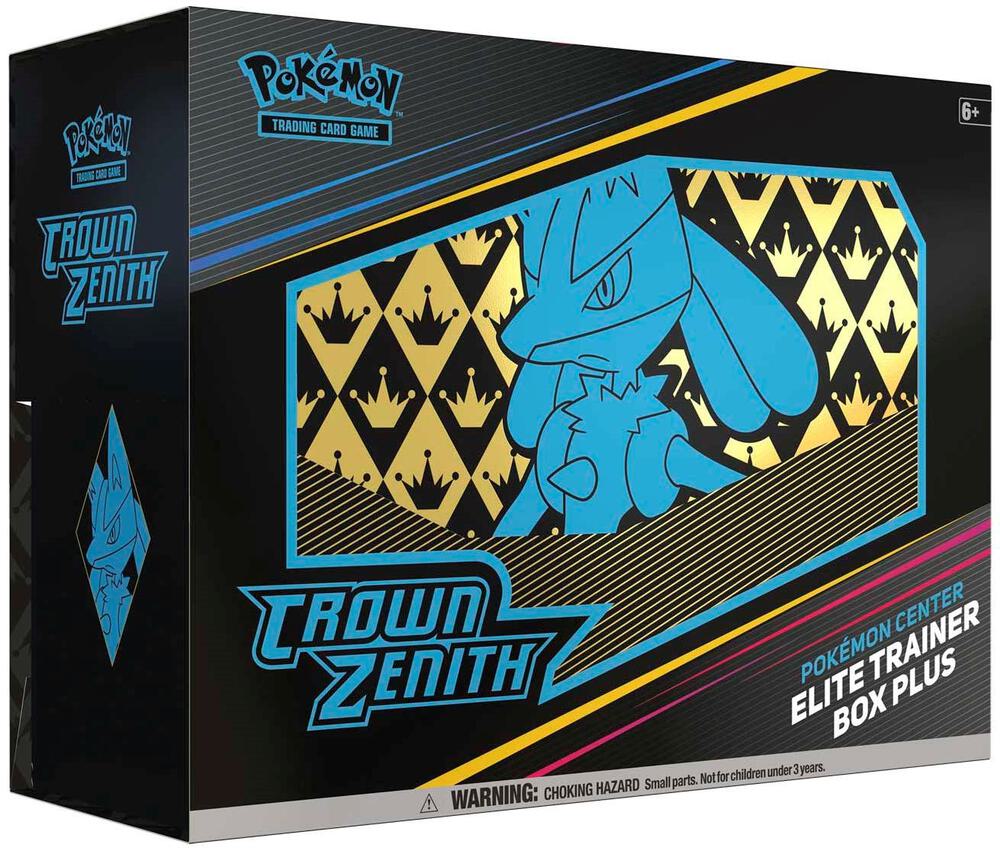 Pokemon Sword & Shield Crown Zenith Pokemon Center Elite Trainer Box Plus