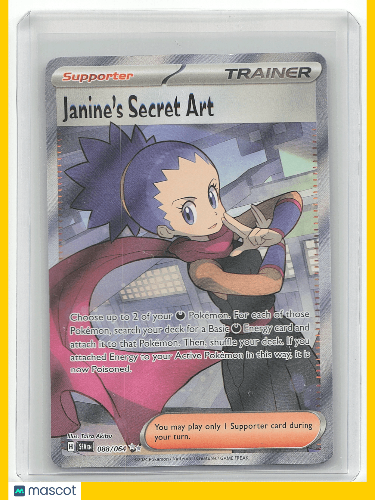 2019 Pokemon Janine #088/064