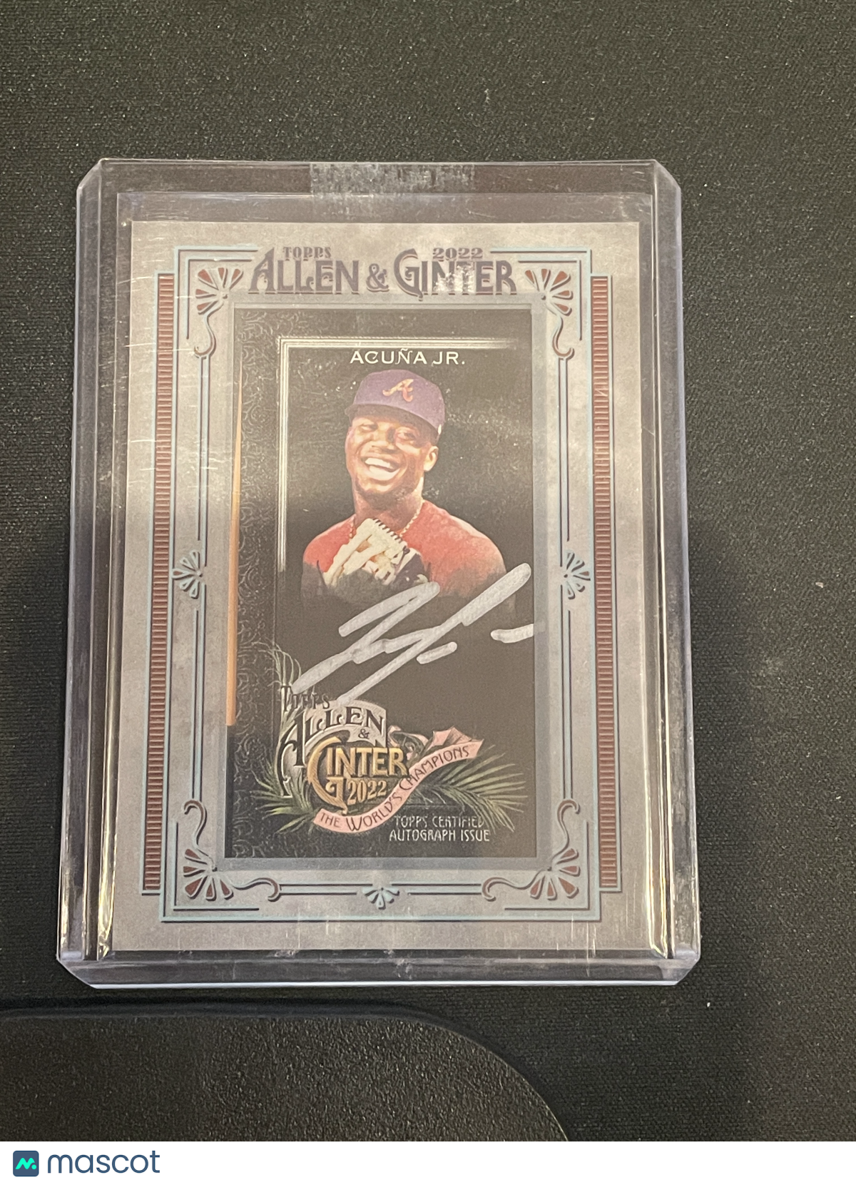 2022 Topps Allen Ginter Baseball Ronald Acuna Jr Autograph /25 #MA-RAJ