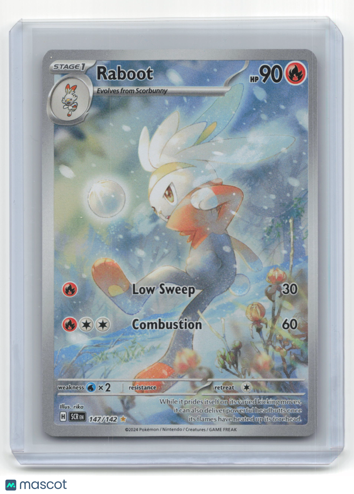2024 Pokemon TCG Raboot Stellar Crown #147/142
