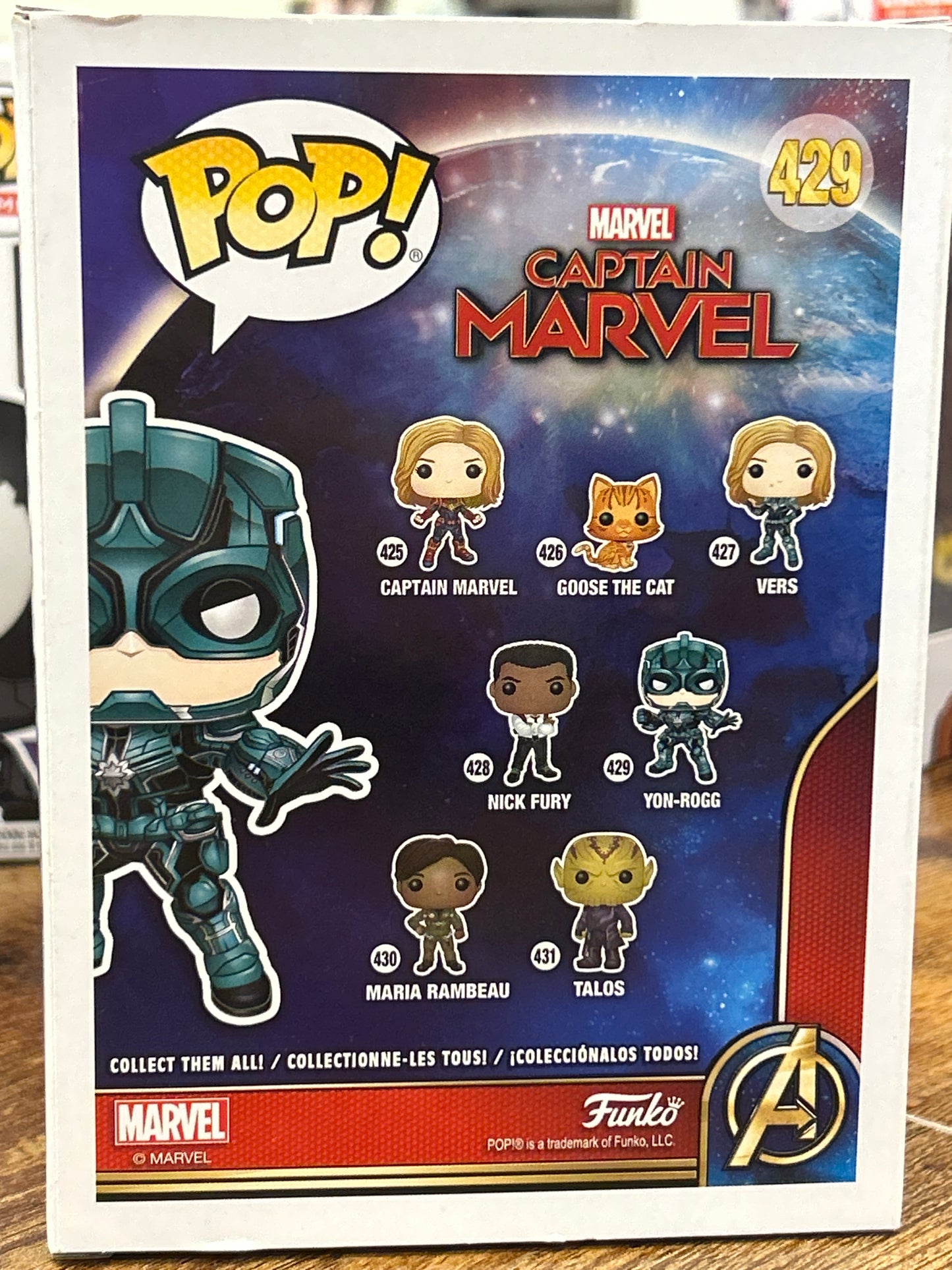 Funko Yon-Rogg Captain Marvel Very Poor